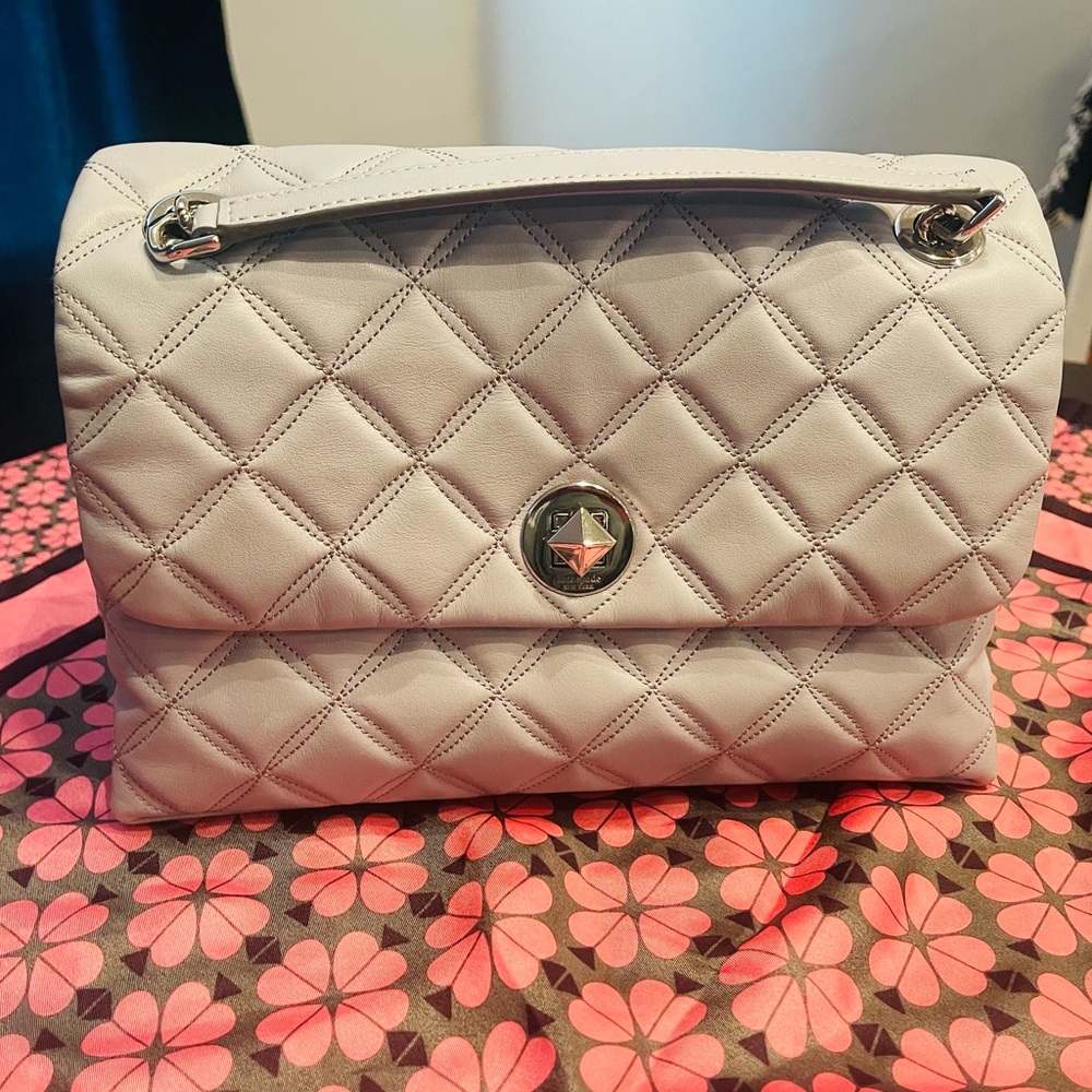 Kate Spade Natalia Quilted Shoulder / Crossbody Bag π - Picture 6 of 17